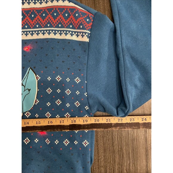 Disney Stitch Merry Stitchmas Ugly Christmas Sweater LIGHT UP Kids  Small (3/5) - Picture 8 of 12